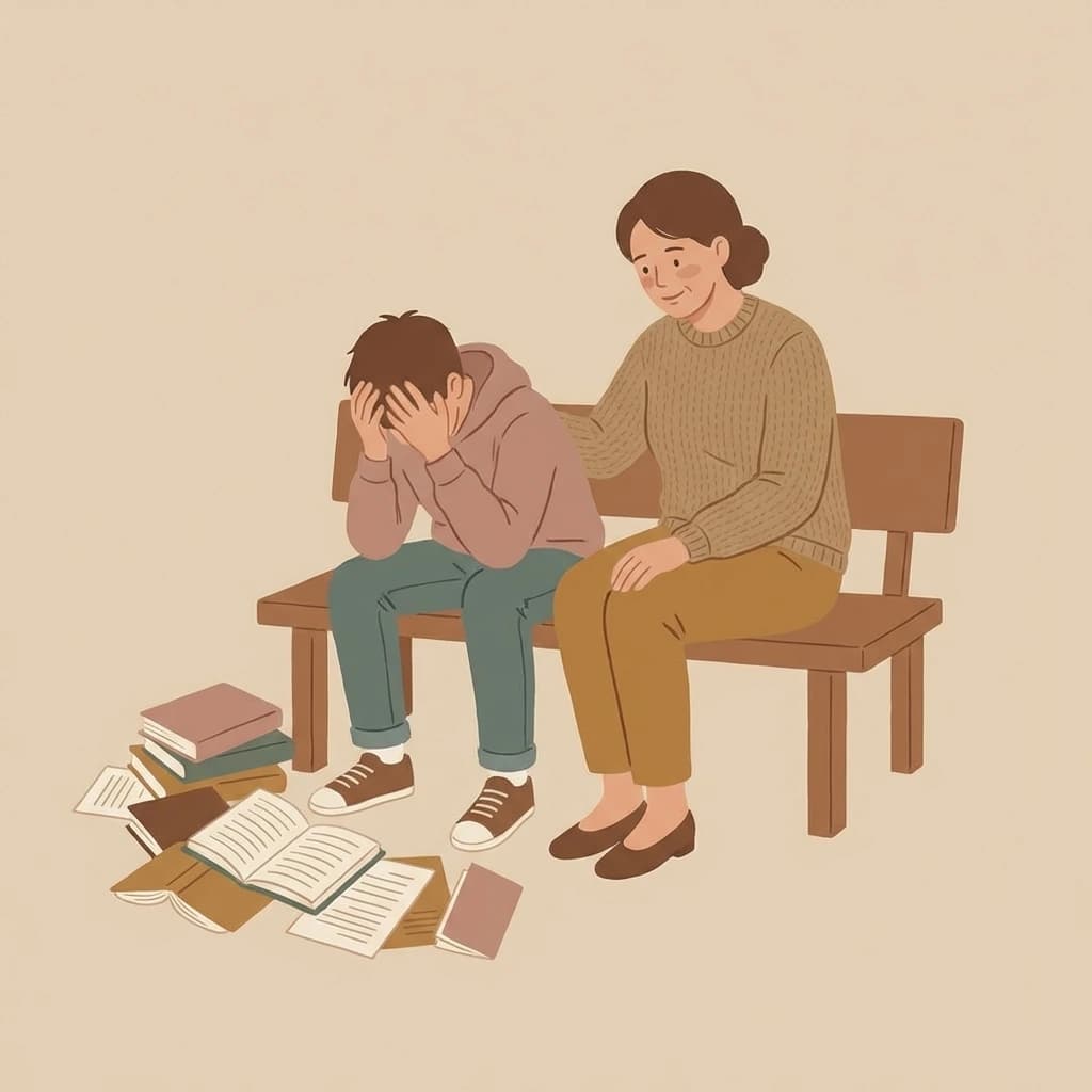 Your Child Is Stressed About Exams? Here's How to Help