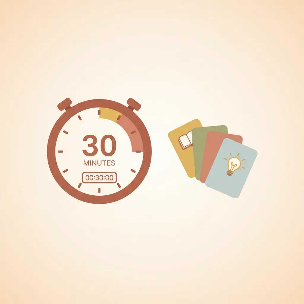 How to Study in Just 30 Minutes a Day (Method)